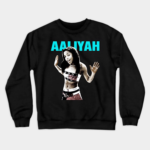 aa liyah Crewneck Sweatshirt by @379.SantyStalking